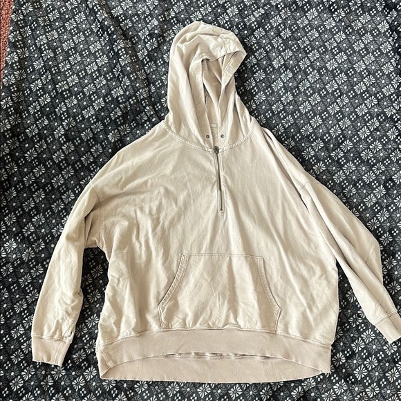 aerie Tops - Aerie cream half zip